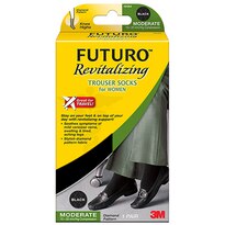 Futuro Revitalizing Trouser Socks for Women, Black