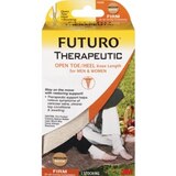 FUTURO Therapeutic Open Toe/Heel Knee Length Stockings for Men and Women, Beige, thumbnail image 1 of 1
