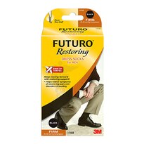 FUTURO Restoring Dress Socks for Men, Black