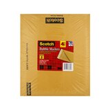 Caliber Paper Mailer Bubble Wrap Inside 8x11" Tan #2 4-Pack, thumbnail image 1 of 1