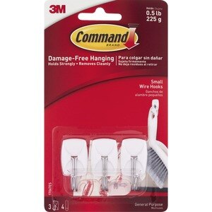 Command 3m - 3 Utensil Hooks, Removable