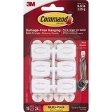 Command 3m - 18 General Purpose Small Hooks, thumbnail image 1 of 1