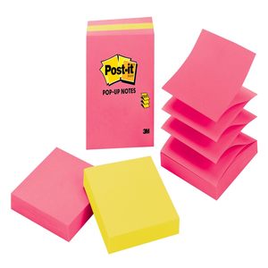 Post-It Notes Pop-Up Refills 3x3" 3x100 Sheets/300 Total