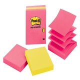 Post-It Notes Pop-Up Refills 3x3" 3x100 Sheets/300 Total, thumbnail image 1 of 1