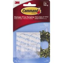 Command Damage-Free Hanging Medium Hooks & Strips