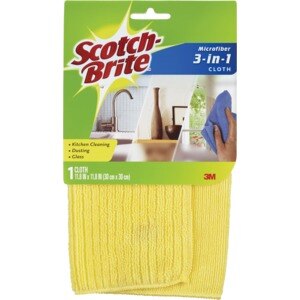 Scotch-Brite Microfiber 3-in-1 Cloth