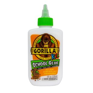 Gorilla Kids School Liquid Glue, 4 OZ