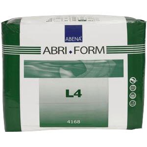 Abri Form Comfort Extra Plus Brief, Large, 39" - 59"