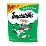 Temptations Classic Treats for Cats Seafood Medley Flavor, 6.3 OZ, thumbnail image 1 of 4