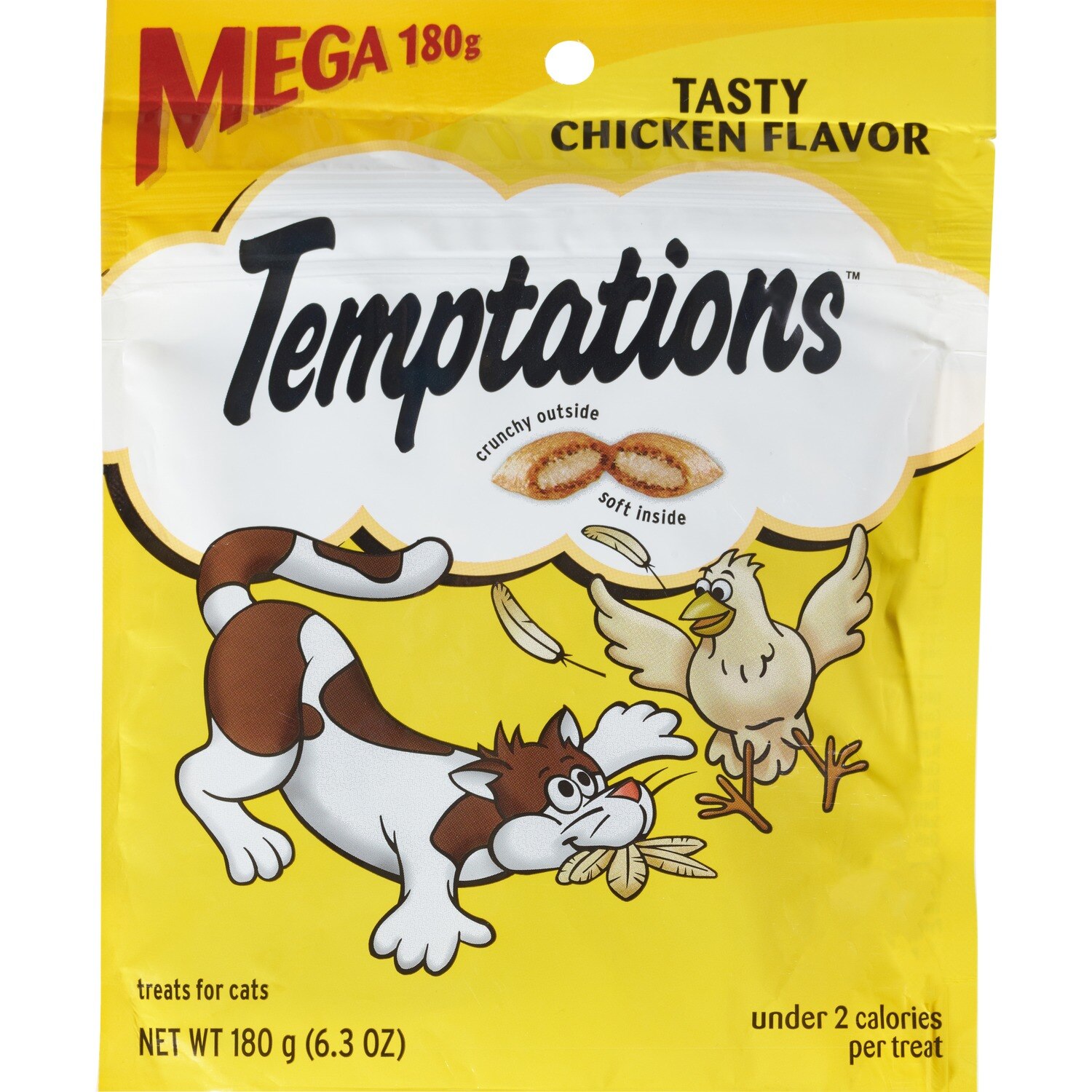 Temptations Classic Treats for Cats Tasty Chicken Flavor, 6.3 OZ