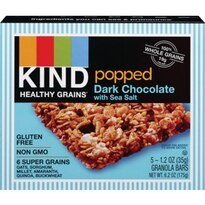 Kind Healthy Grains Popped Dark Chocolate Sea Salt 1.2 OZ, 5CT