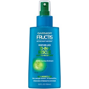 Garnier Fructis Moisture Lock 10-in-1 Rescue Leave-In Spray, 5 OZ