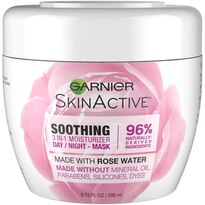 Garnier SkinActive 3-in-1 Soothing Face Moisturizer with Rose Water, 6.8 OZ