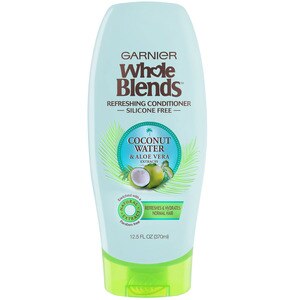 Garnier Whole Blends Hydrating Conditioner with Coconut Water & Aloe Vera Extract, 12.5 OZ