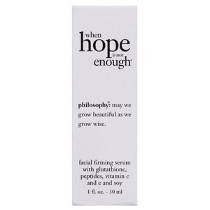 Philosophy When Hope is Not Enough Facial Firming Serum, 1 OZ