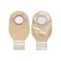 Hollister Pouchkins 2-Piece Infant Drainable Pouch 1-3/4 in. Flange Ultra-Clear, 10CT