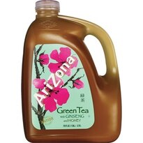 Arizona Green Tea With Genseng & Honey, 128 oz, (1 Gallon)