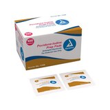 Dynarex Povidone Iodine Prep Pads Medium, 100 CT, thumbnail image 1 of 1
