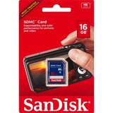 SanDisk SDHC Card 16GB, thumbnail image 1 of 1