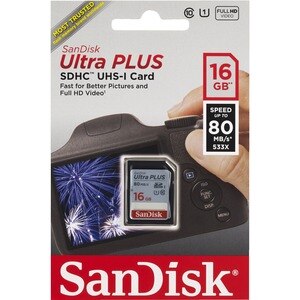 SanDisk Ultra SDHC Card 16 GB