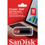 SanDisk Cruzer Dial USB Flash Drive, 16GB, thumbnail image 1 of 1