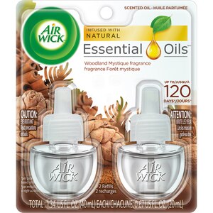 Air Wick Scented Oil Twin Refill, Woodland Mystique