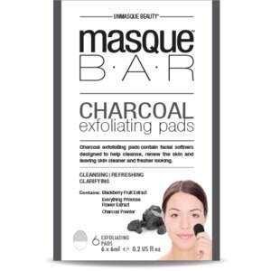 Masque Bar Charcoal Exfoliating Pads, 2CT