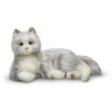 Joy for All Companion Pets Silver Cat with White Mitts, thumbnail image 1 of 1