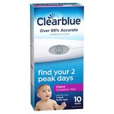 Clearblue  Digital Ovulation Predictor Kit, featuring  Ovulation Test with digital results, 10 Digital Ovulation Tests., thumbnail image 1 of 1