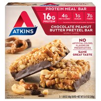 Atkins Meal Bar, Chocolate Peanut Butter Pretzel 5pk