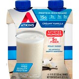 Atkins Protein Shake, 4pk, thumbnail image 1 of 1