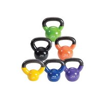 Body Solid KBVS105 Vinyl Coated Kettlebell Set