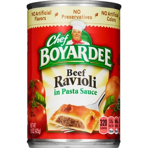 Chef Boyardee Beef Ravioli in Tomato&Meat Sauce (Can)