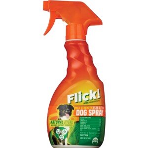 Flick! Max Strength Flea & Tick Dog Spray, 16 OZ