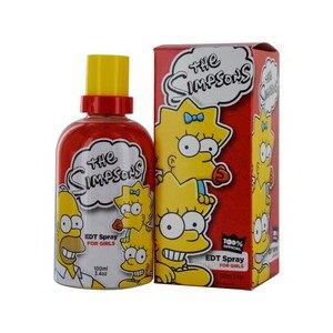 The Simpsons by Air Val International Eau De Toilette Spray, 3.4 OZ