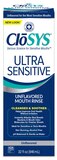 CloSYS Ultra-Sensitve Mouthwash unflavored with optional flavor control, 32 OZ, thumbnail image 1 of 1