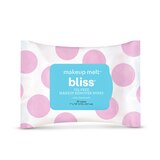 Bliss Makeup Melt Wipes: Oil-Free Makeup Remover Wipes, thumbnail image 1 of 1