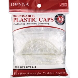 Donna Disposable Plastic Caps