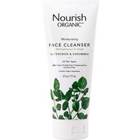 Nourish Organic Moisturizing Organic Face Cleanser Cucumber and Watercress, 6 OZ