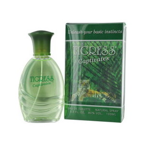 Tigress Captivates by Fragrances of France Eau De Toilette Spray, 3.3 OZ