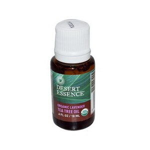 Desert Essence Organic Lavender Tea Tree Oil, 0.6 OZ