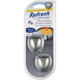 Refresh Your Car Odor Eliminating Mini Diffuser, New Car Scent, 2 CT, thumbnail image 1 of 1