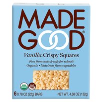 Made Good Vanilla Crispy Squares, 6 CT