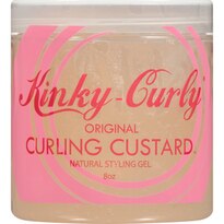 Kinky-Curly Curling Custard Natural Styling Gel, 8 OZ