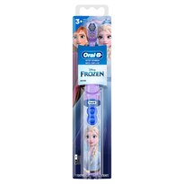 Oral-B Kid's Battery Toothbrush featuring Disney's Frozen, Soft Bristles, for Kids 3+