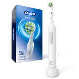 Oral-B 1000 CrossAction Electric Toothbrush, White, Powered by Braun, thumbnail image 1 of 1