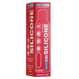 Swiss Navy Silicone Lubricant, 4 OZ