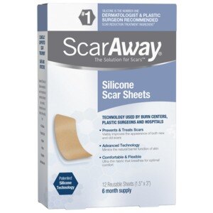 SCAR AWAY SILICONE SCAR SHEETS