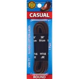 Shoe Gear Glazed Cotton Laces 36 Inches Brown, thumbnail image 1 of 1