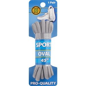 Shoe Gear Sport Oval 45 Inches Laces Gray